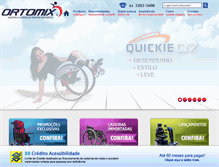 Tablet Screenshot of ortomix.com.br